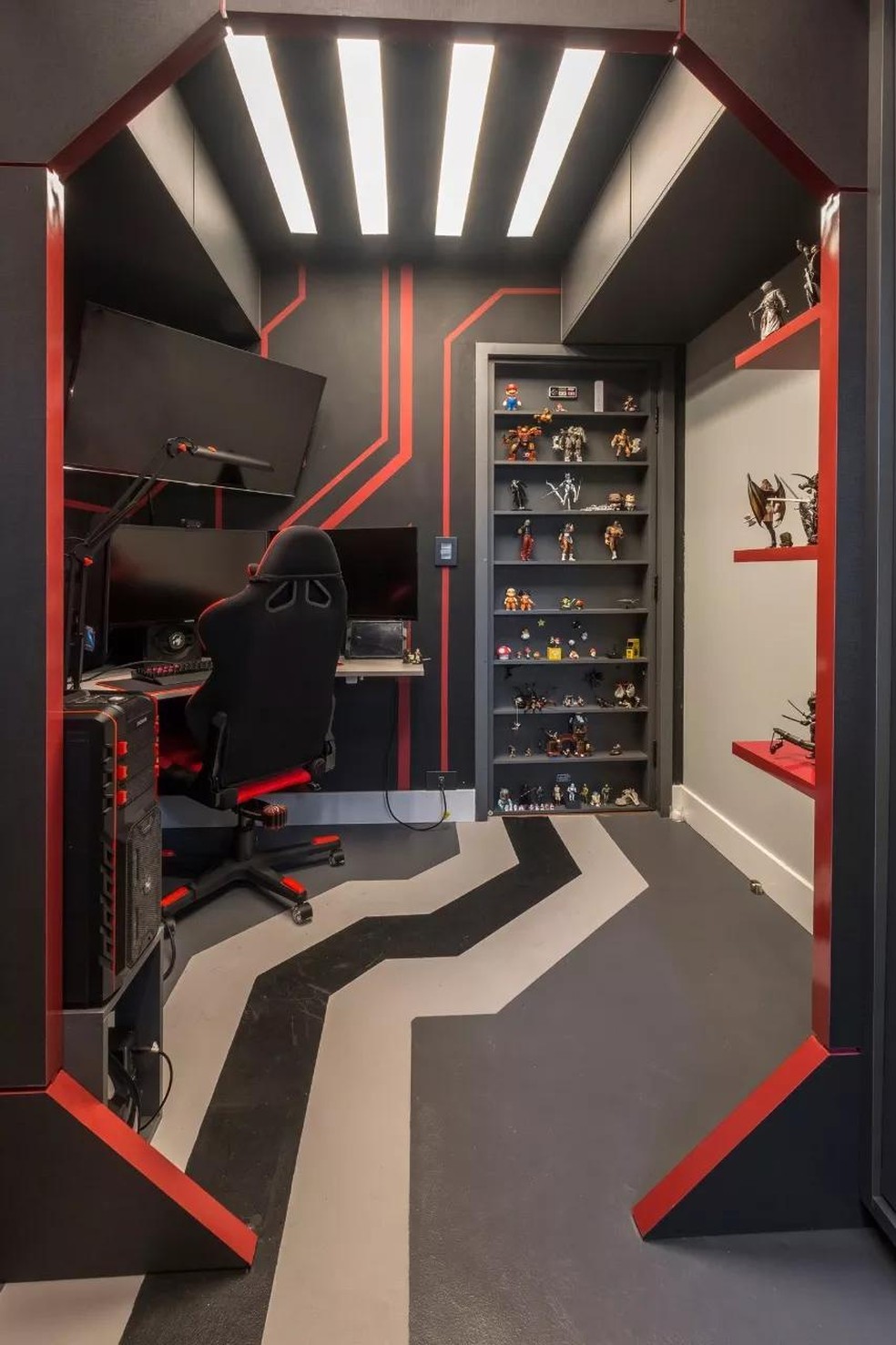 decoração pc gamer barata e criativa