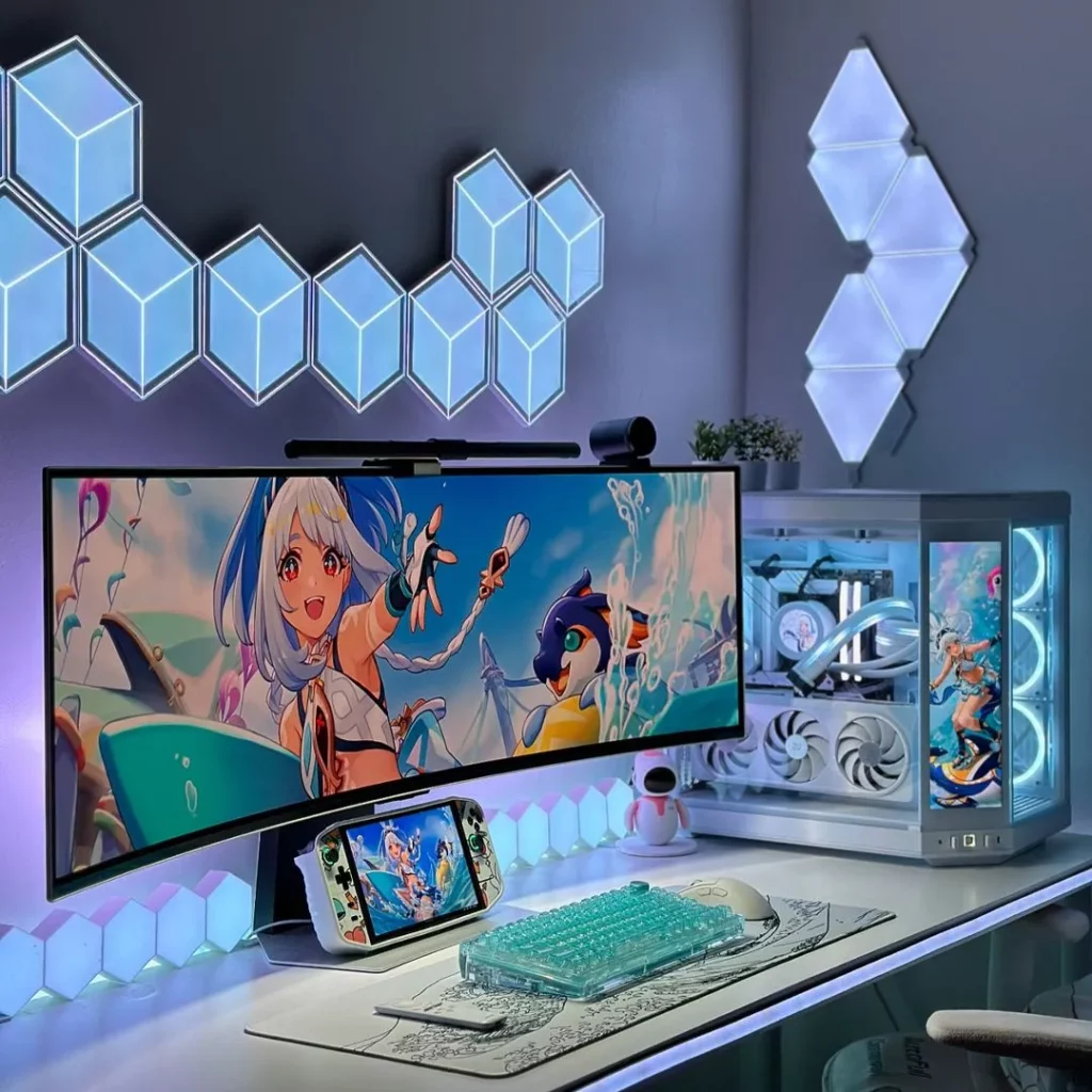 como evitar erros decoração setup gamer