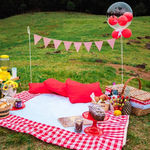 ideias criativas decoração piquenique romântico
