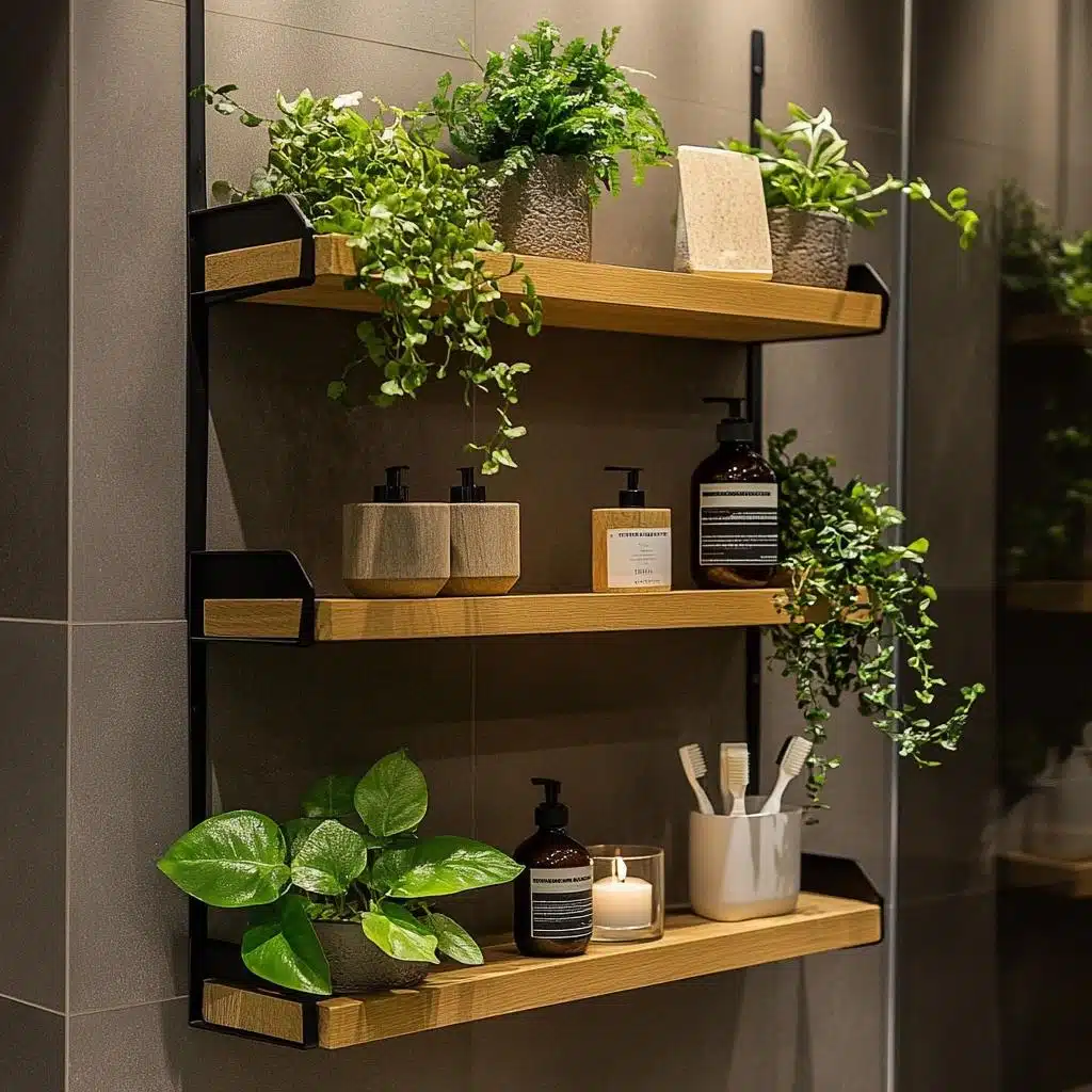 quanto custa decorar prateleiras de banheiro