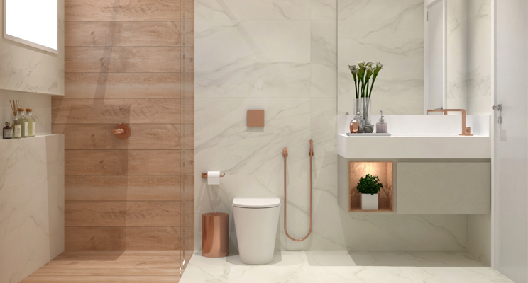 quanto custa decorar prateleiras de banheiro