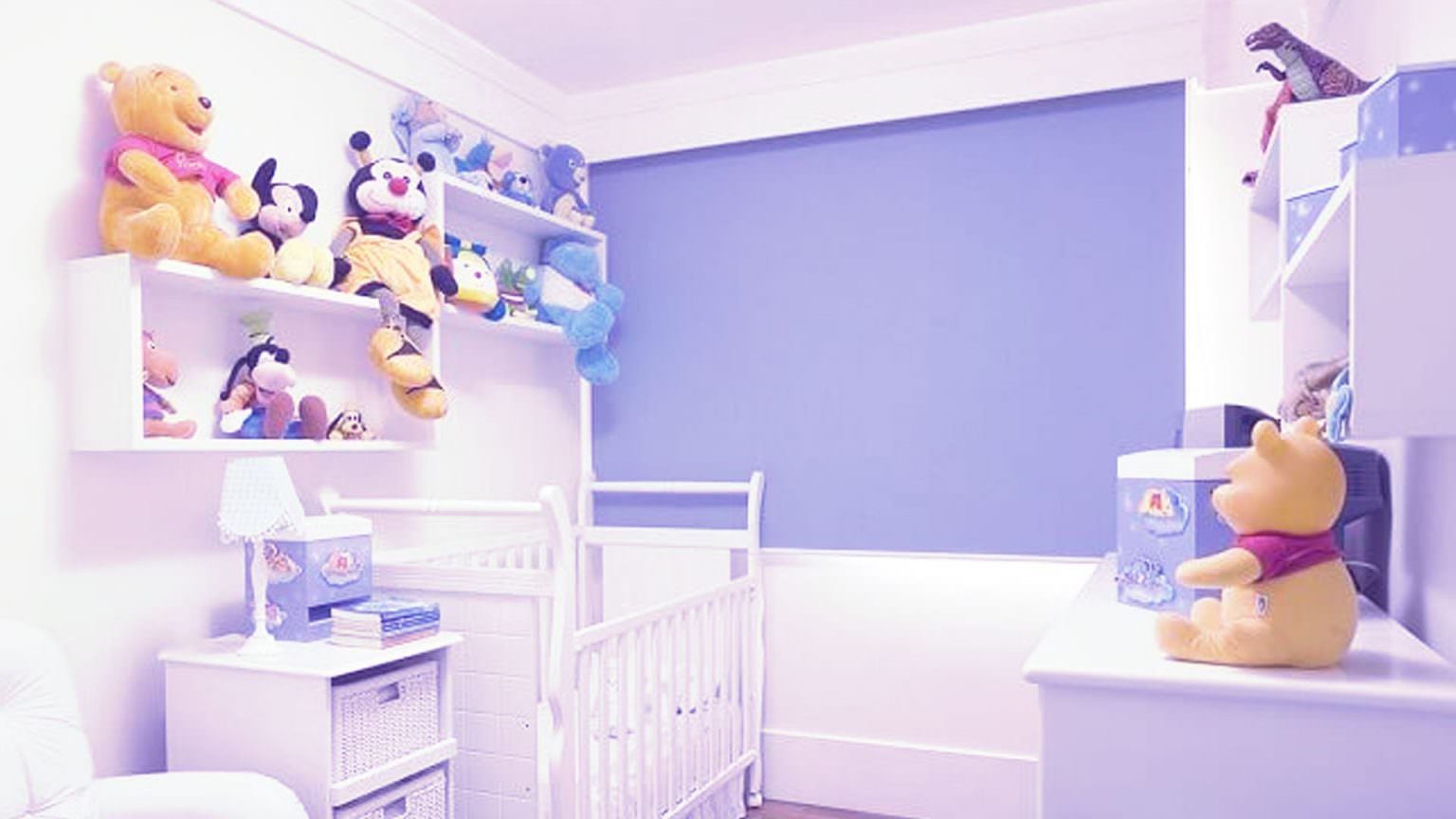decoração quarto de bebê feminino com tema de ursinha