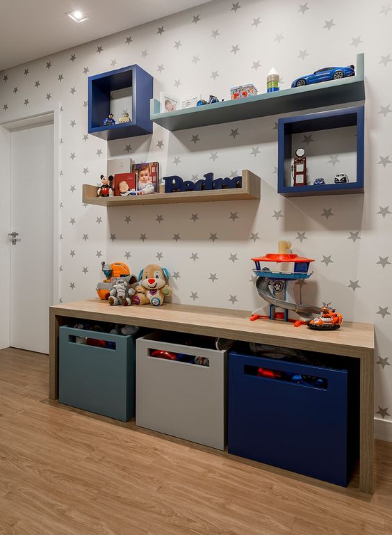 decoração montessoriano vs escandinavo quarto infantil masculino