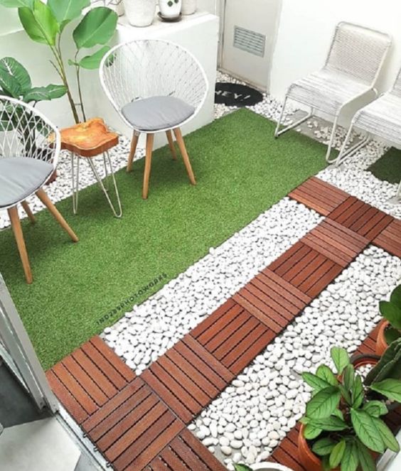 decoração para quintal pequeno