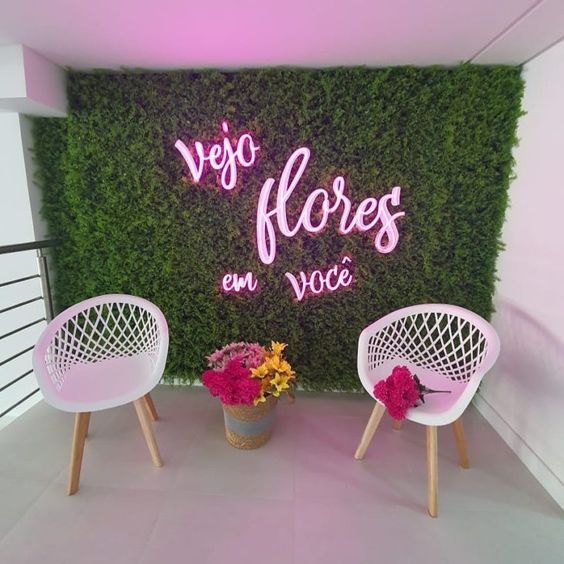 decoração salão de beleza moderno