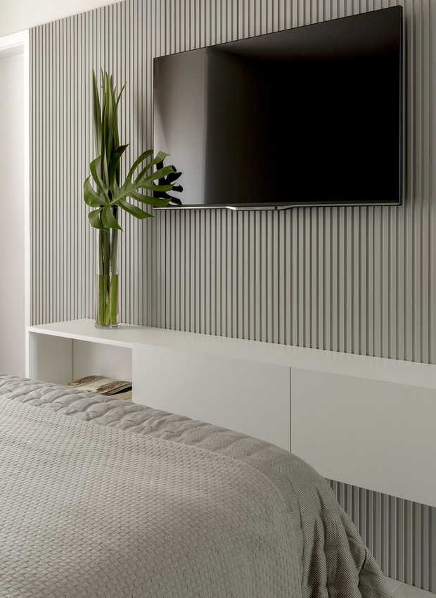 decoração para tv no quarto