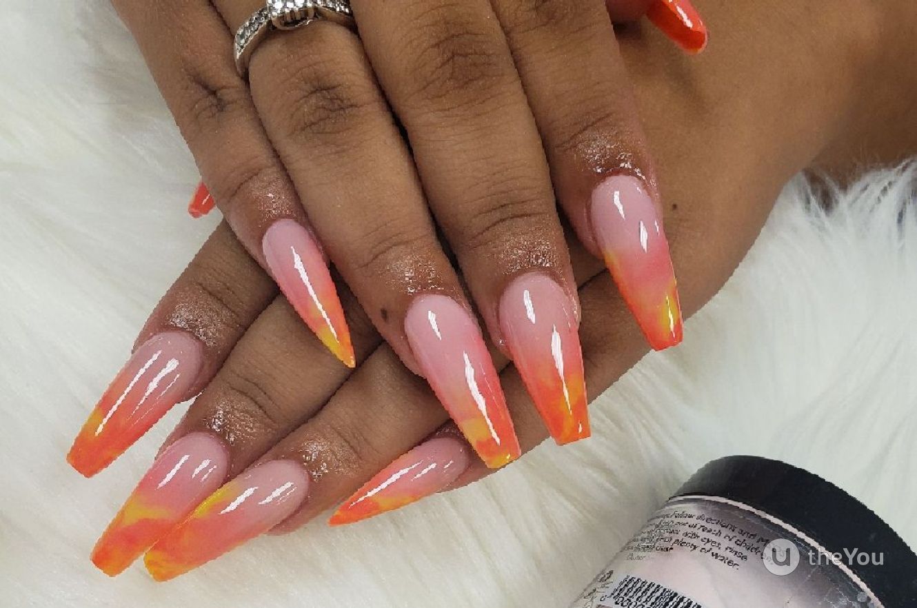 ideias de unhas bailarina decoradas com pedrarias