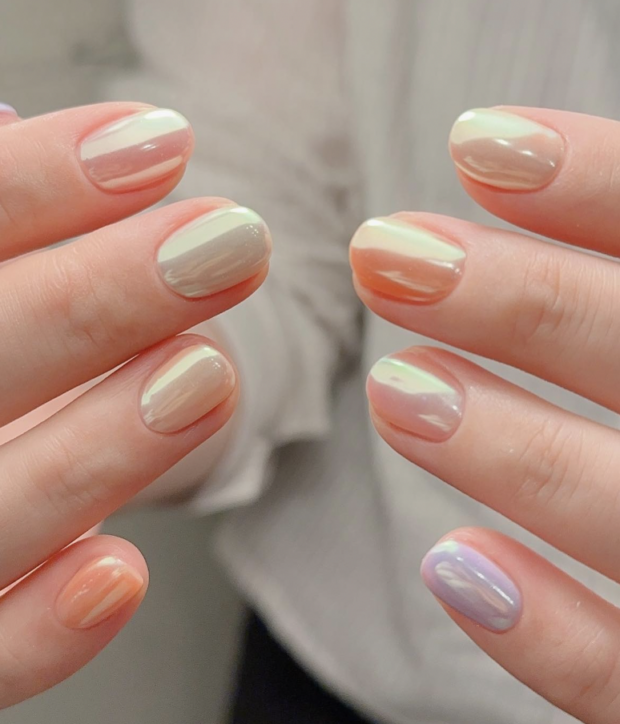 manicure italiana unhas curtas