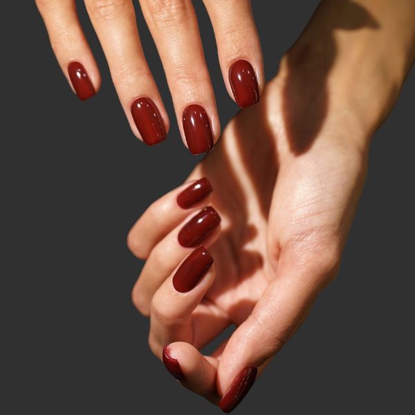 unhas com ponto de luz