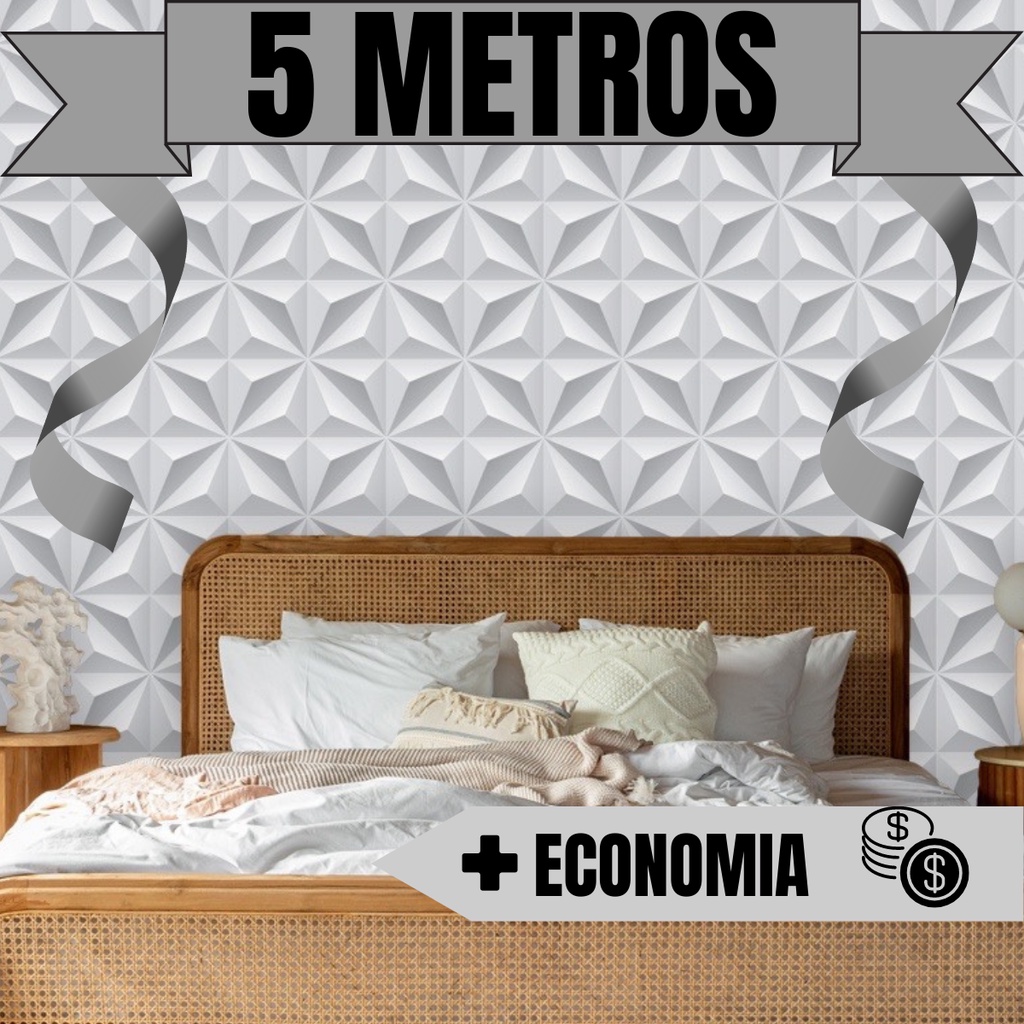 decoração parede 5 metros