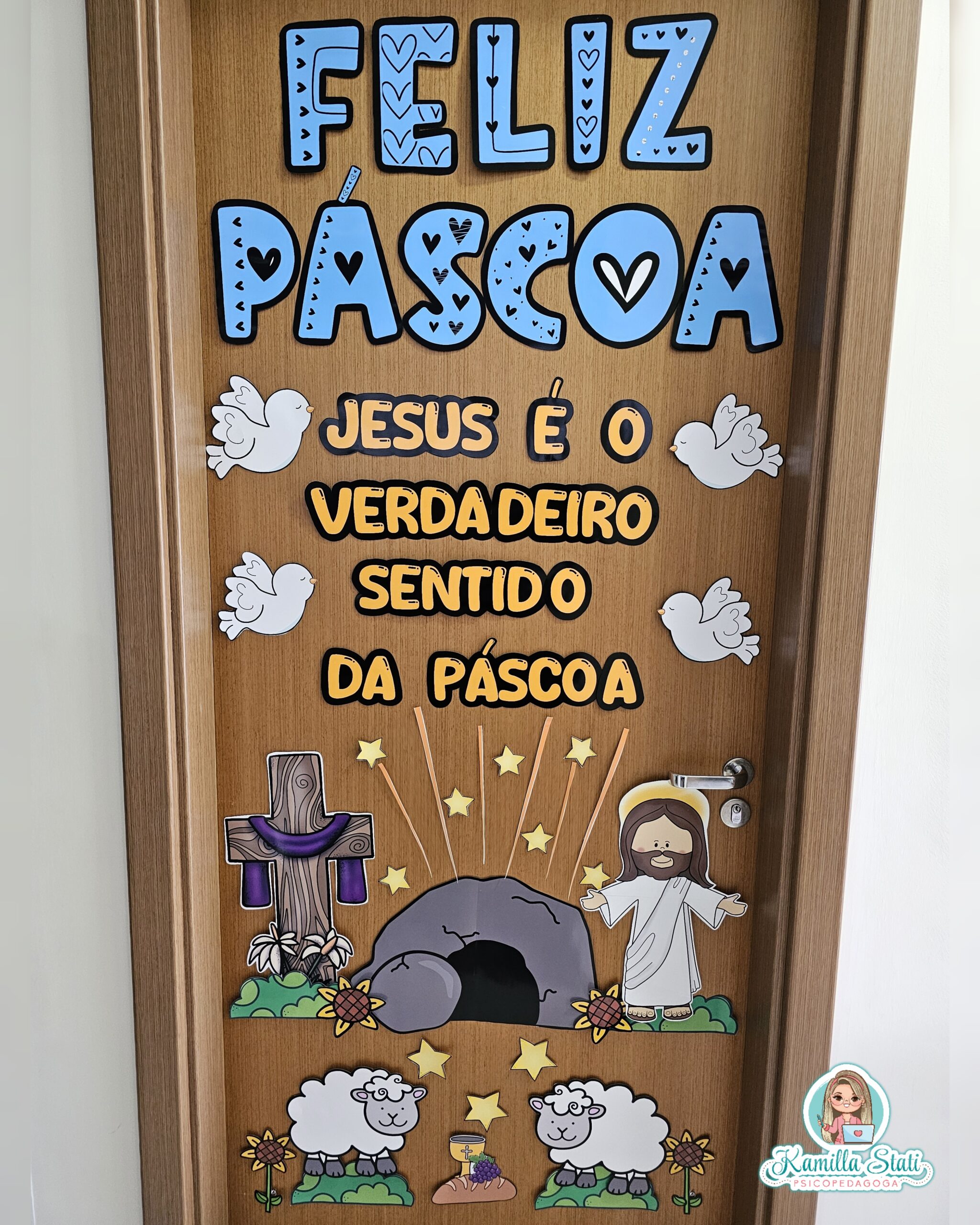 decoração páscoa cristã