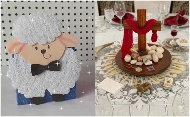 ideias criativas decoração páscoa cristã