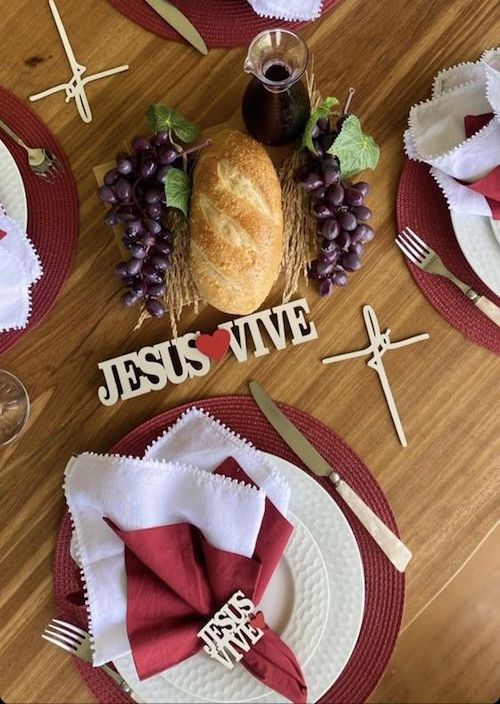 ideias criativas decoração páscoa cristã