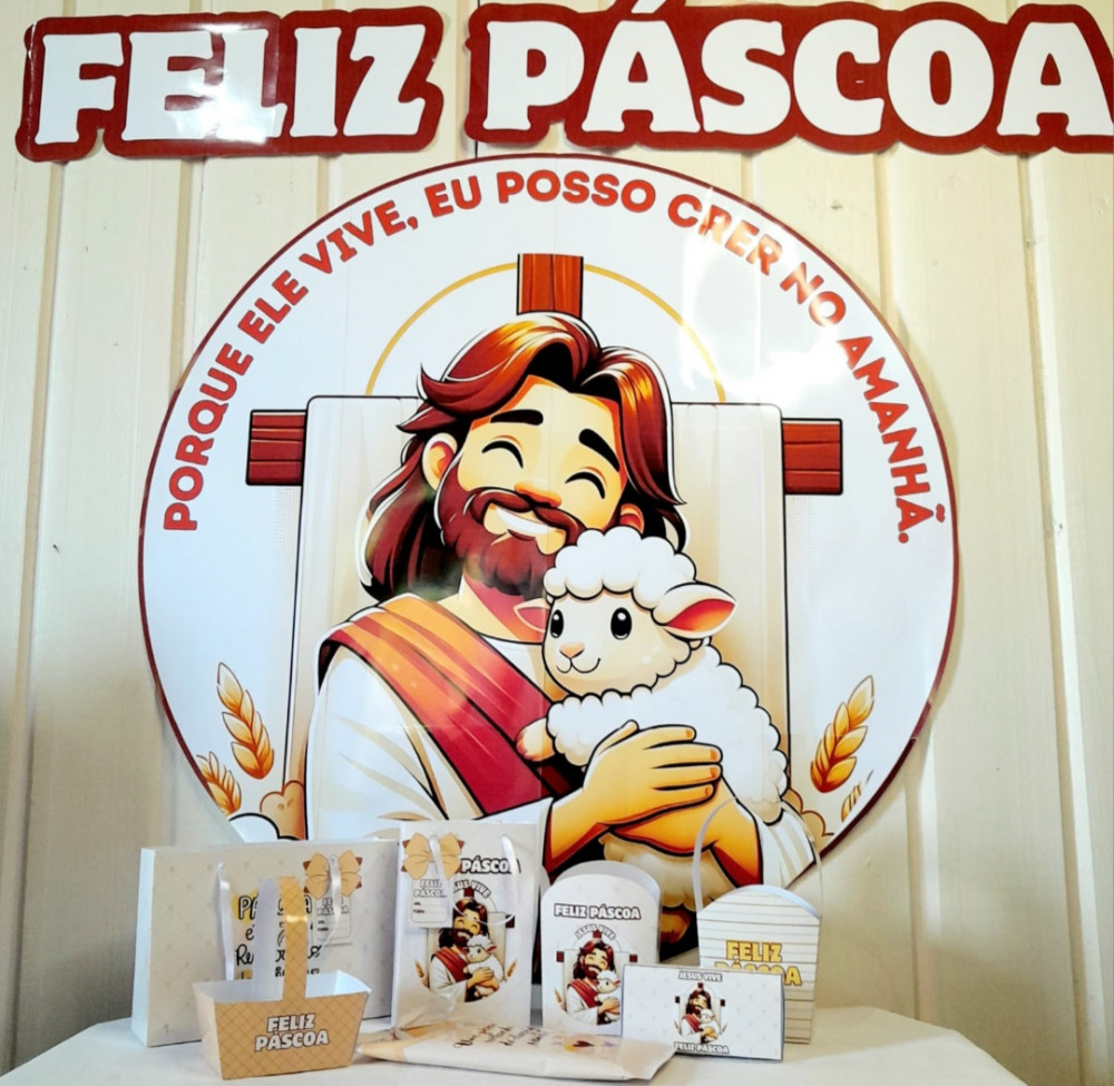 decoração páscoa cristã