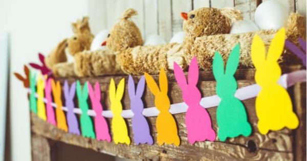 decoração páscoa cristã versus comercial