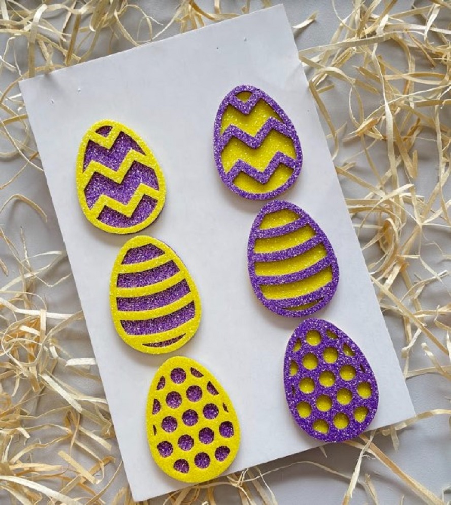 decoração pascoa eva ou feltro qual melhor