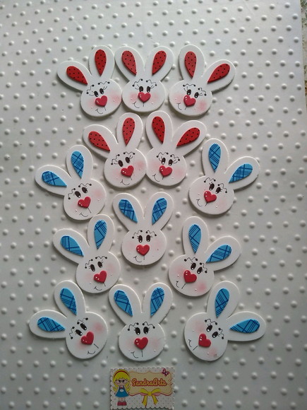 decoração pascoa eva ou feltro qual melhor