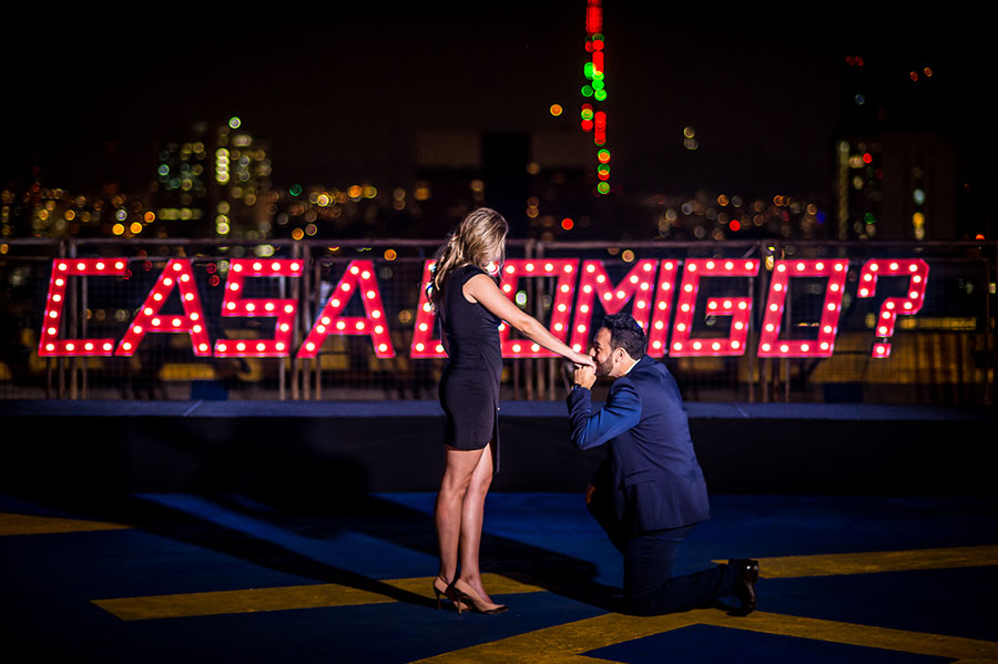 decoração pedido de casamento em casa simples