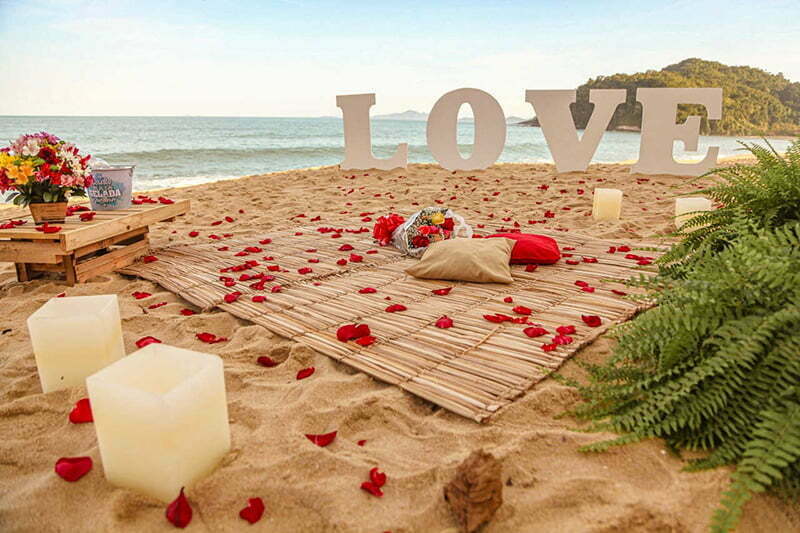 decoração pedido de casamento em casa simples