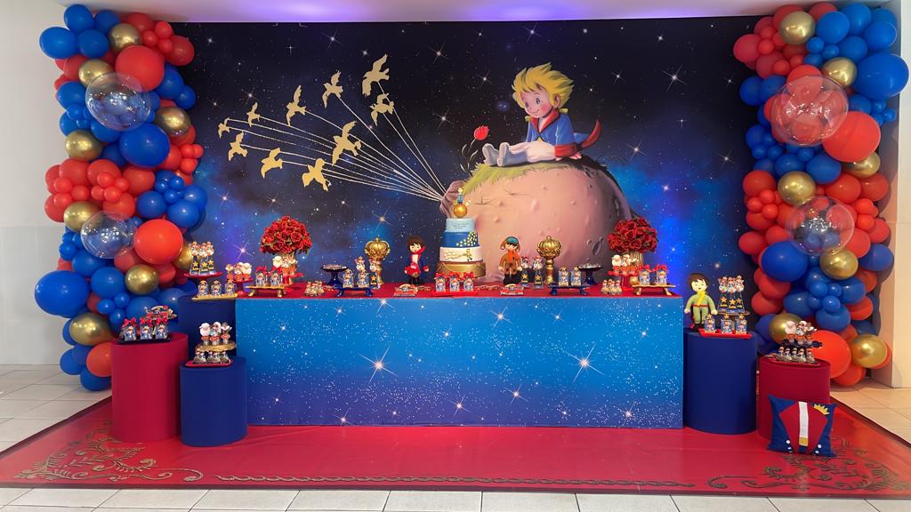 festa infantil tema pequeno príncipe