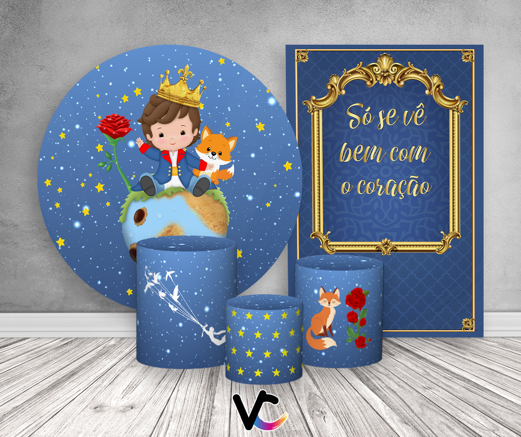 decoração festa menino pequeno príncipe
