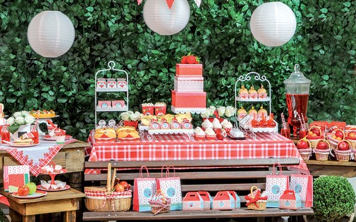 ideias criativas decoração piquenique infantil