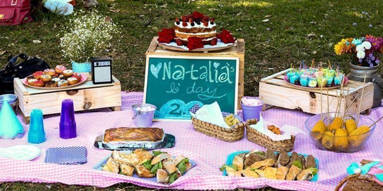 ideias criativas decoração piquenique infantil