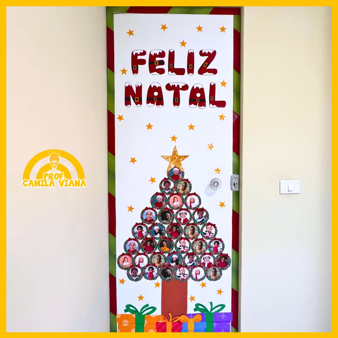 erros comuns ao decorar porta de natal na educação infantil