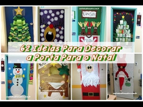 erros comuns ao decorar porta de natal na educação infantil