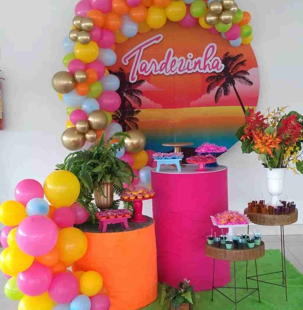 tendências de decoração de festa 2026