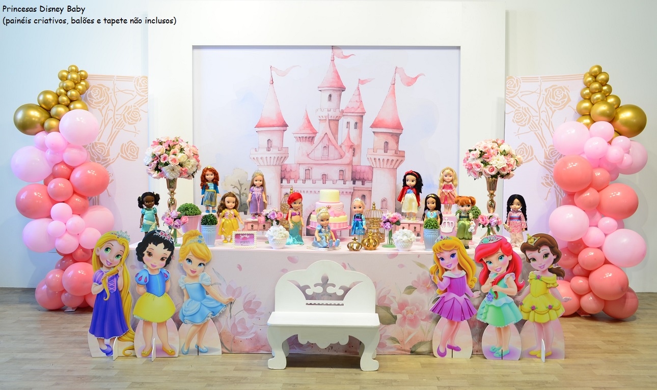decoração princesas disney