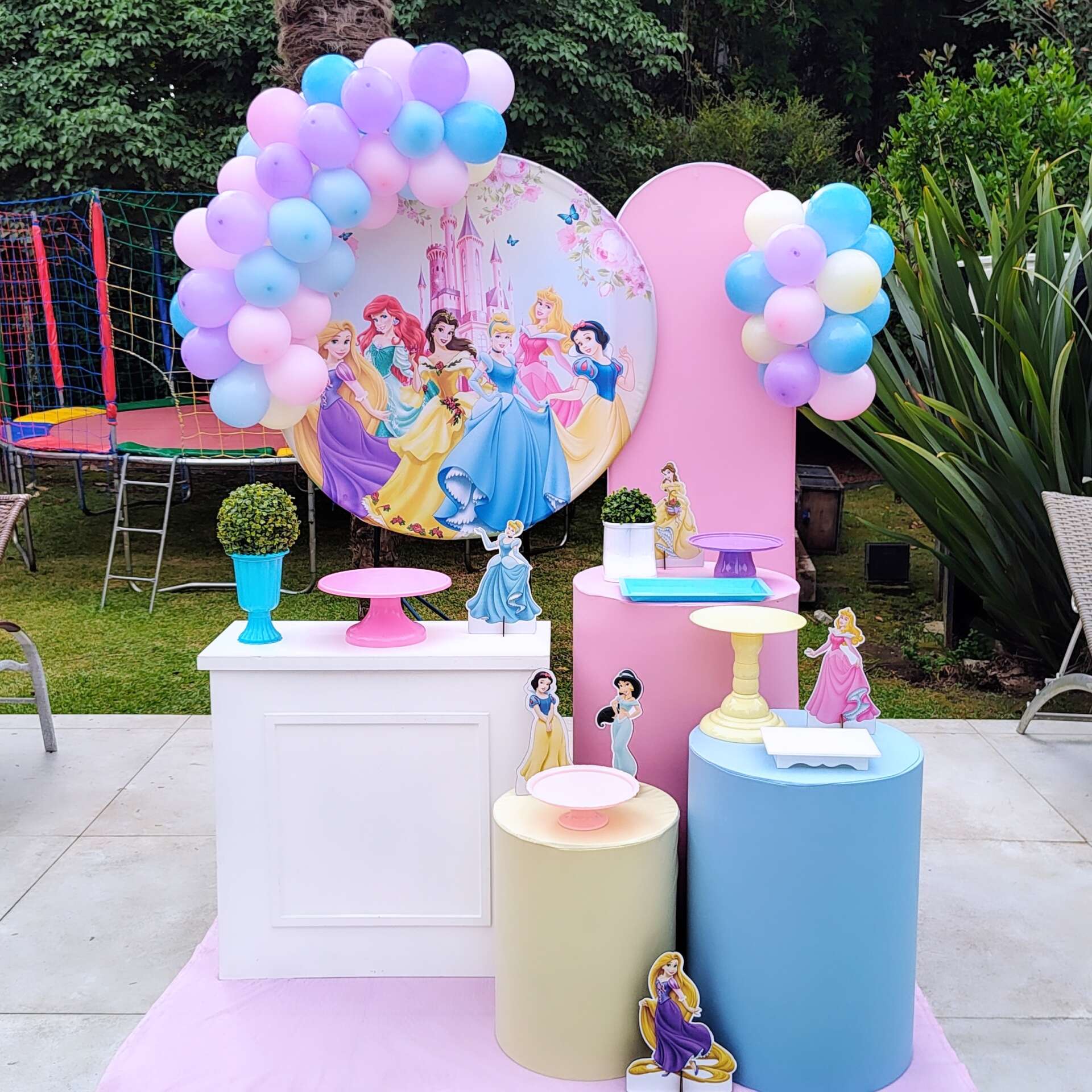 decoração princesas disney