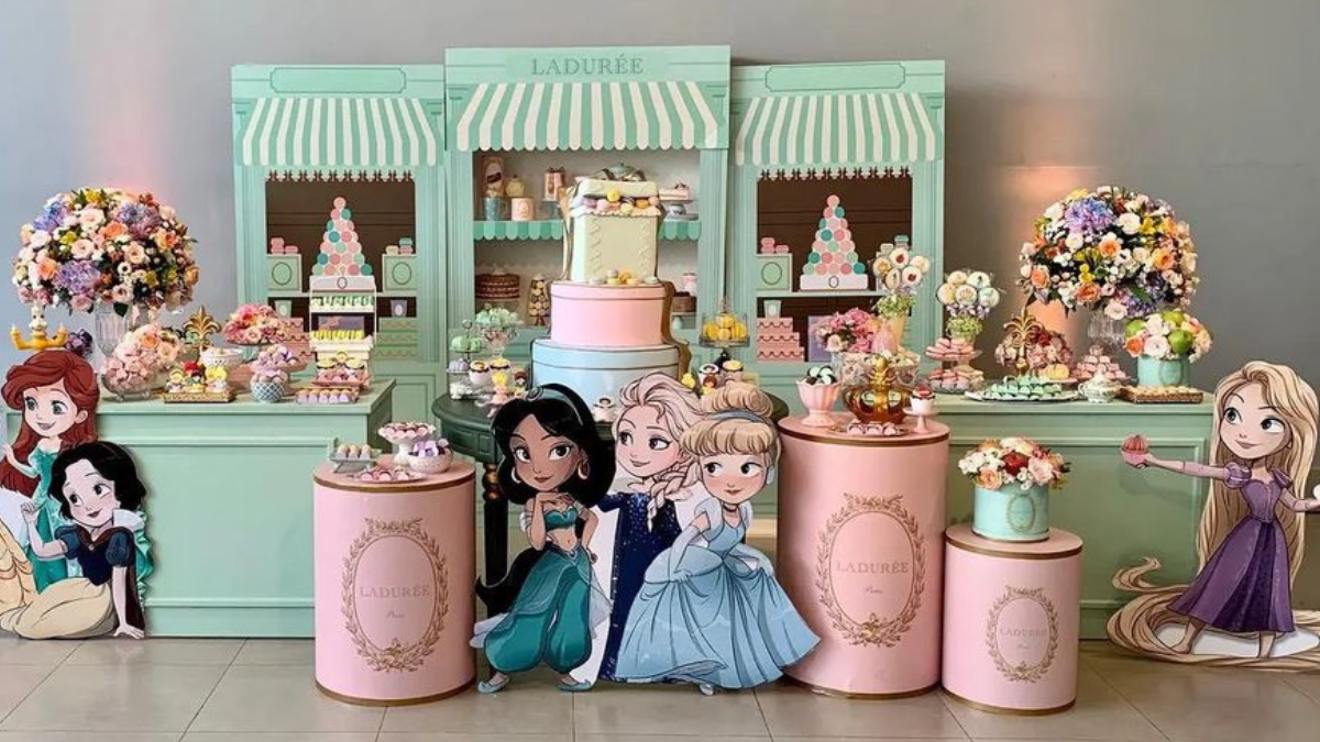 decoração princesas disney
