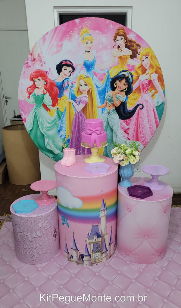 decoração princesas disney