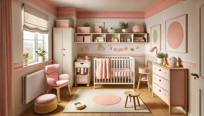 decoração quarto de bebê menina tema floresta encantada