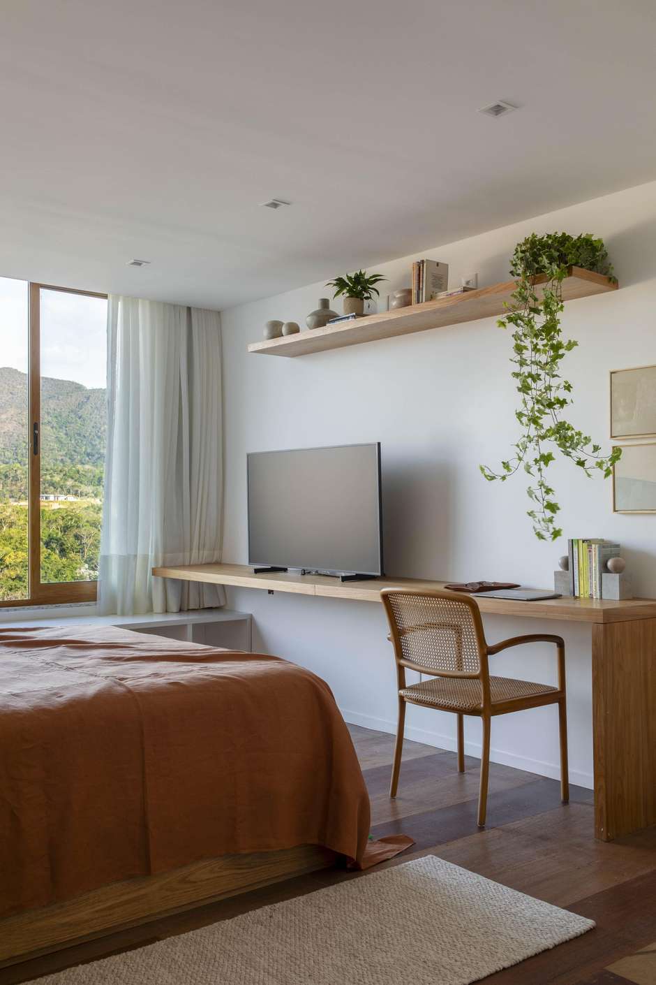 biofilia decoração quarto escritório