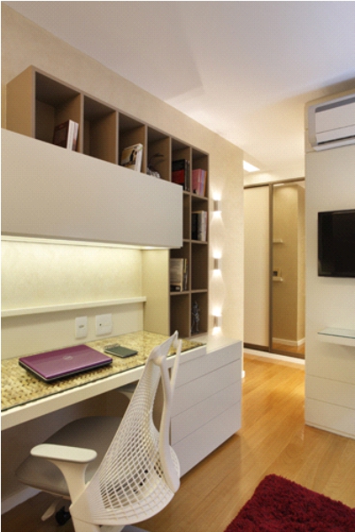 biofilia decoração quarto escritório