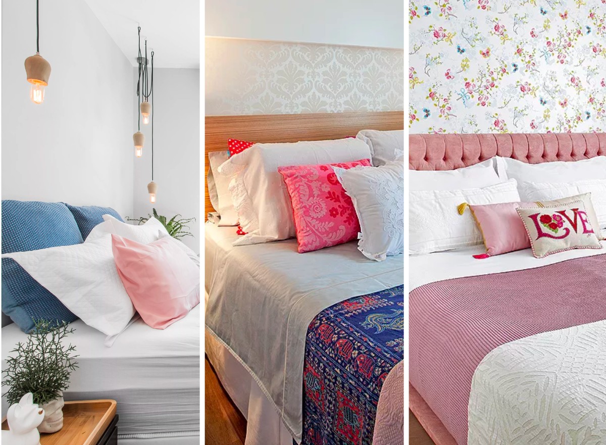 decoração quarto feminino pequeno