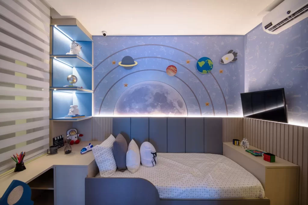 ideias decoração quarto menino 8 anos temas