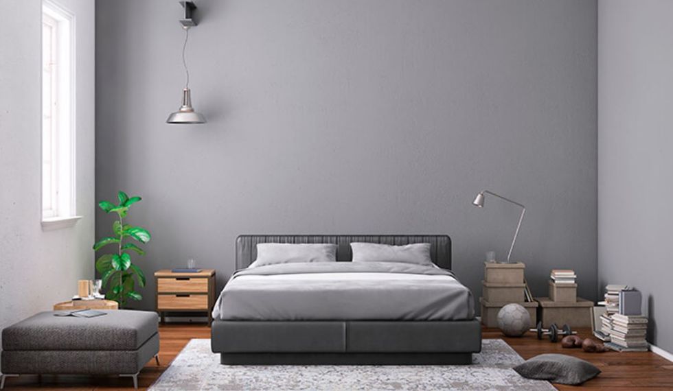 decoração quarto minimalista barato