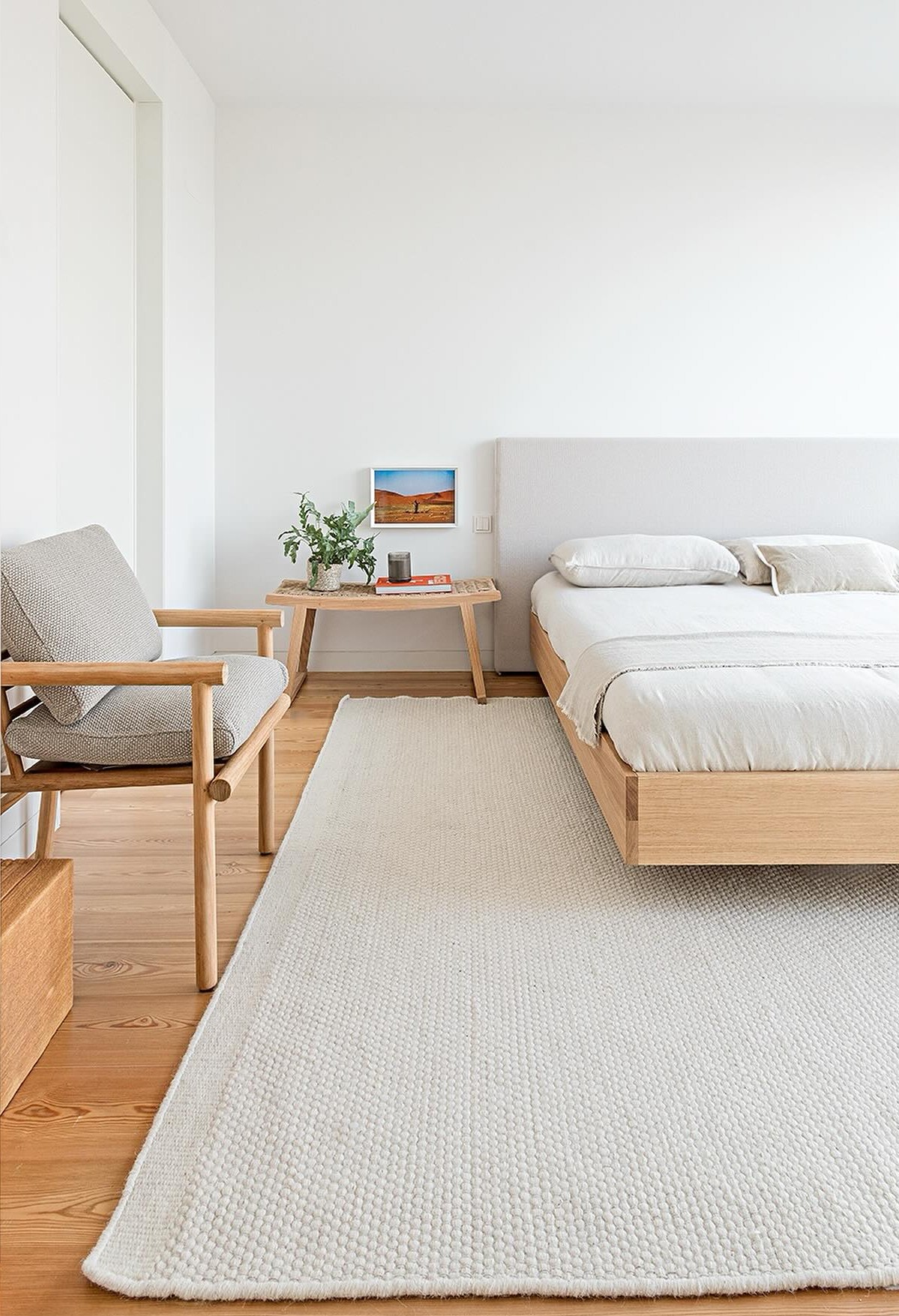 quarto minimalista moderno