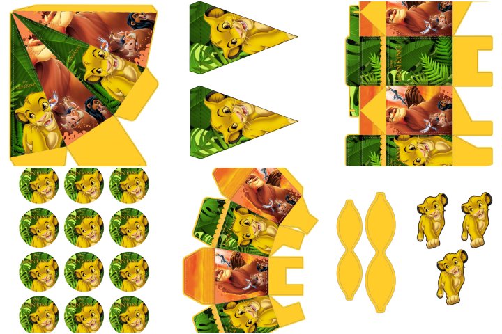 decoração rei leão vs decoração safari qual escolher