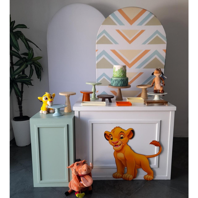 quanto custa decoração completa festa rei leão