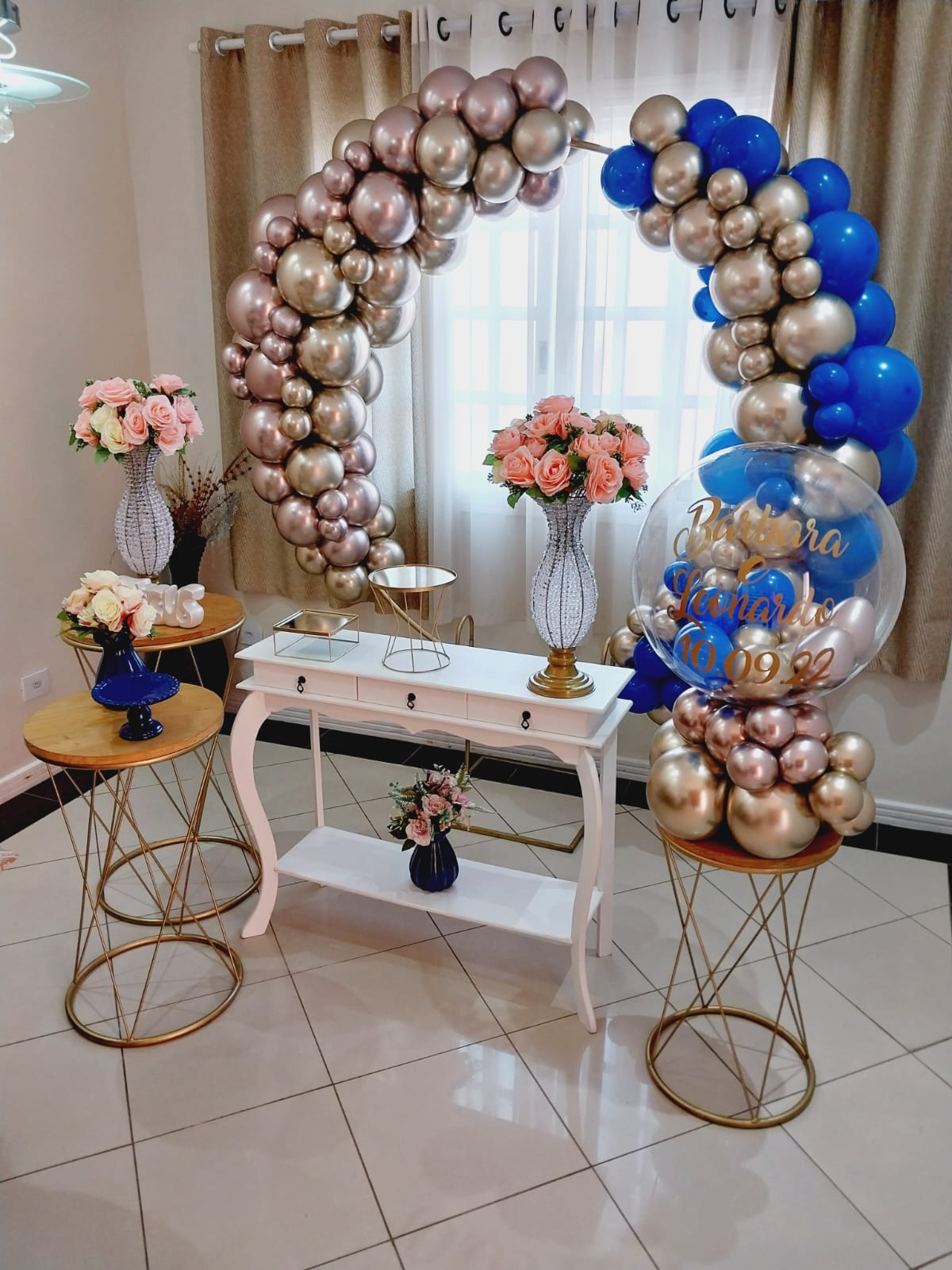 tendências de decoração 2026 rosê e dourado