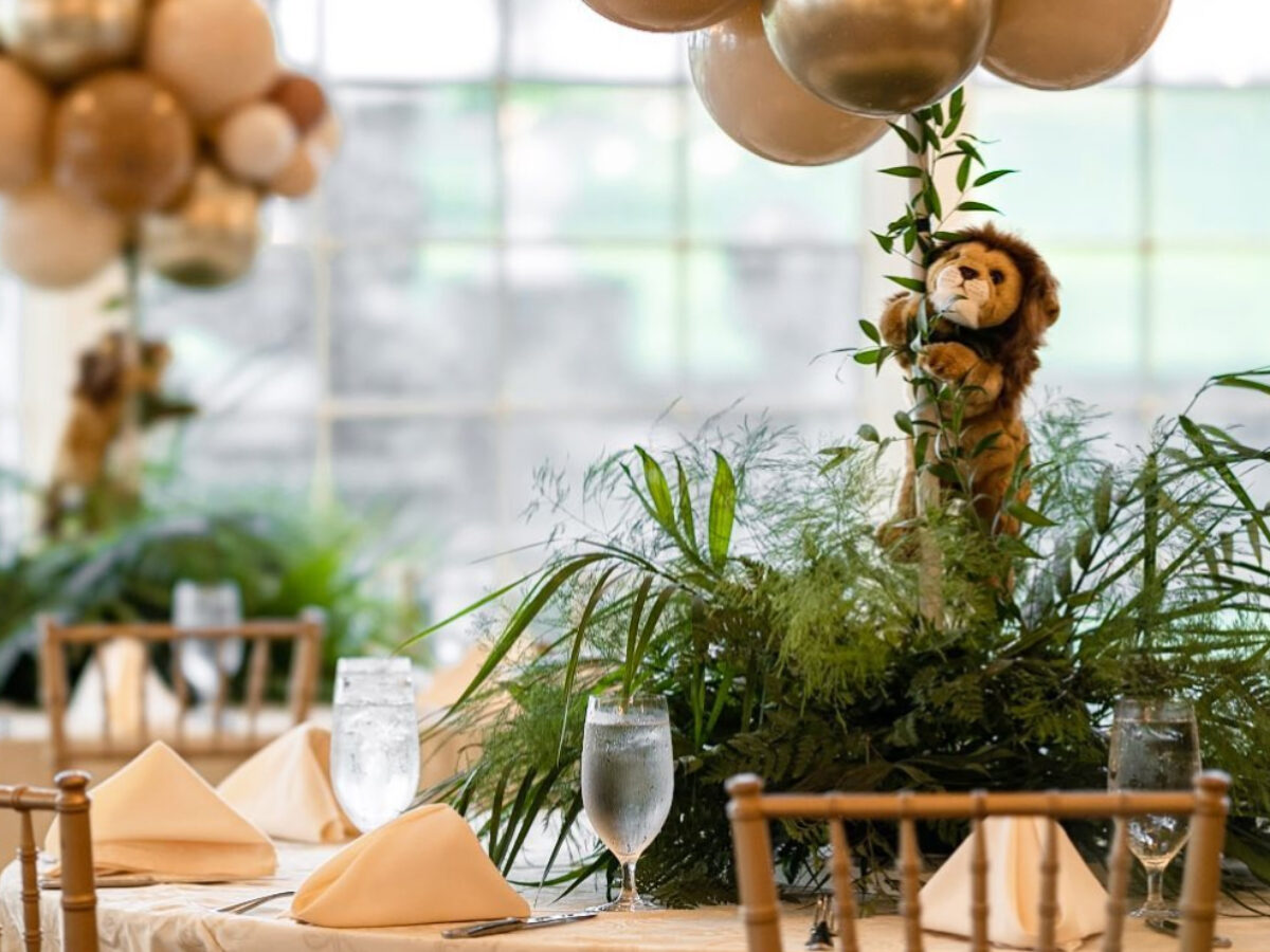 como fazer painel de festa safari 1 ano