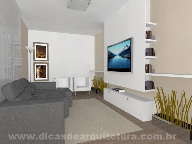 erros comuns ao decorar sala comprida e estreita