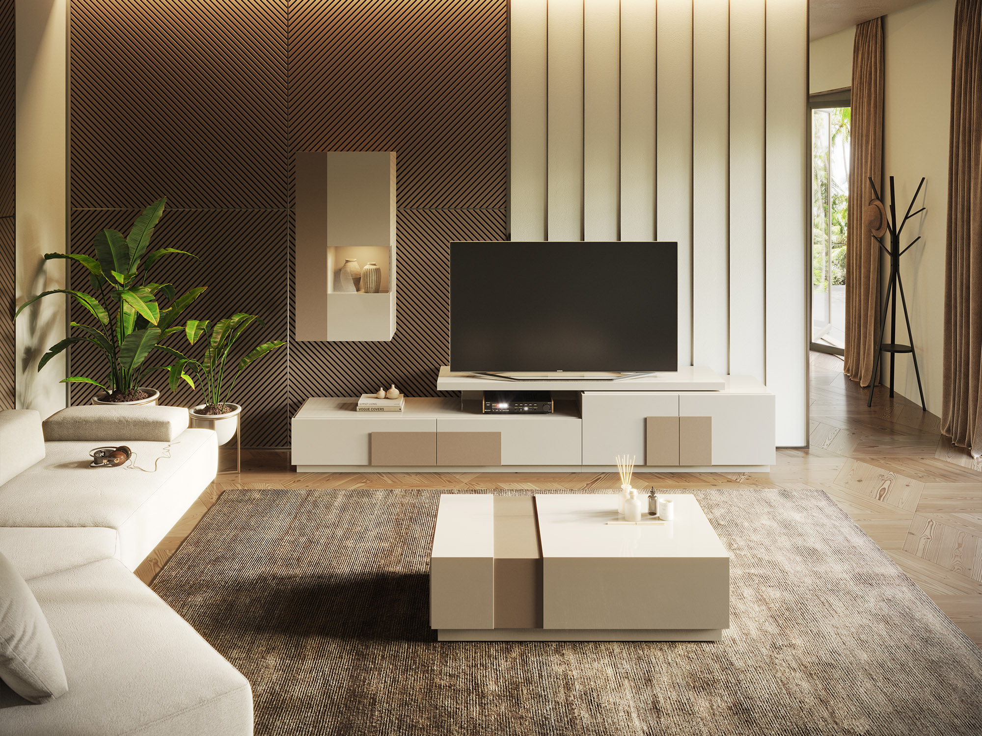 ideias de decoração sala moderna pequena