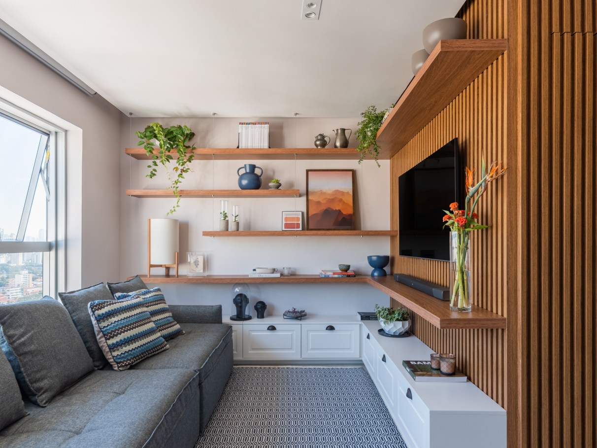 decoração sala moderna