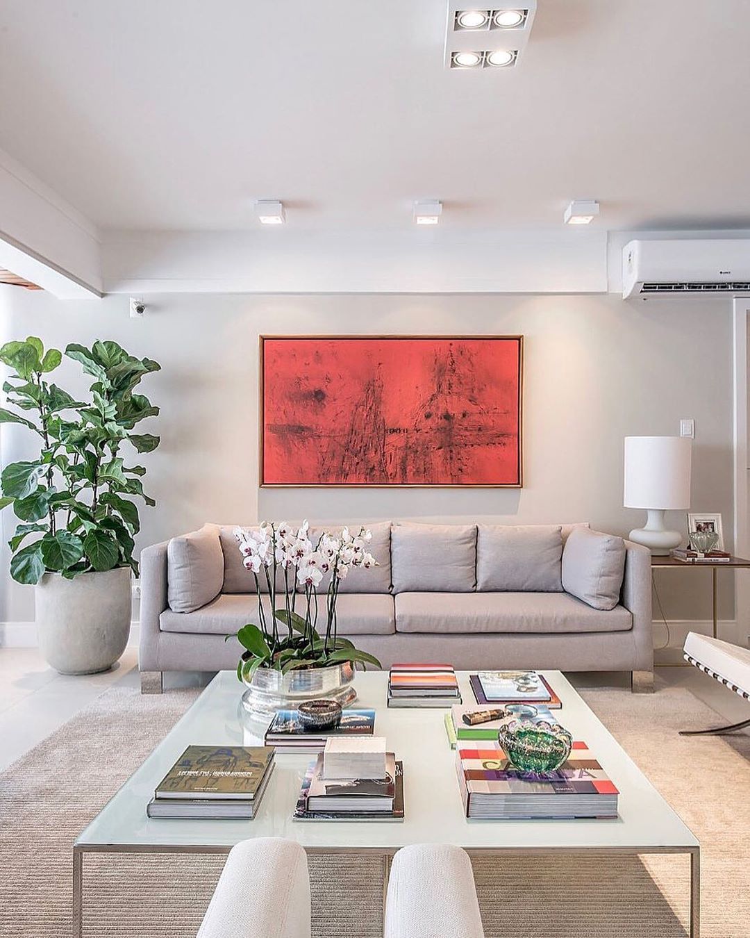 ideias de decoração sala moderna pequena