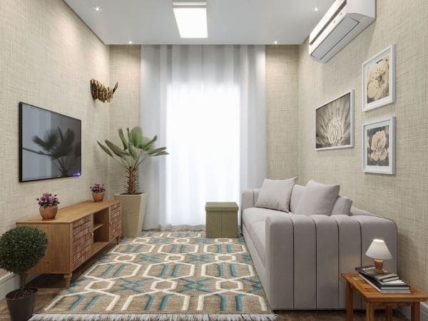 erros comuns ao decorar sala pequena de apartamento